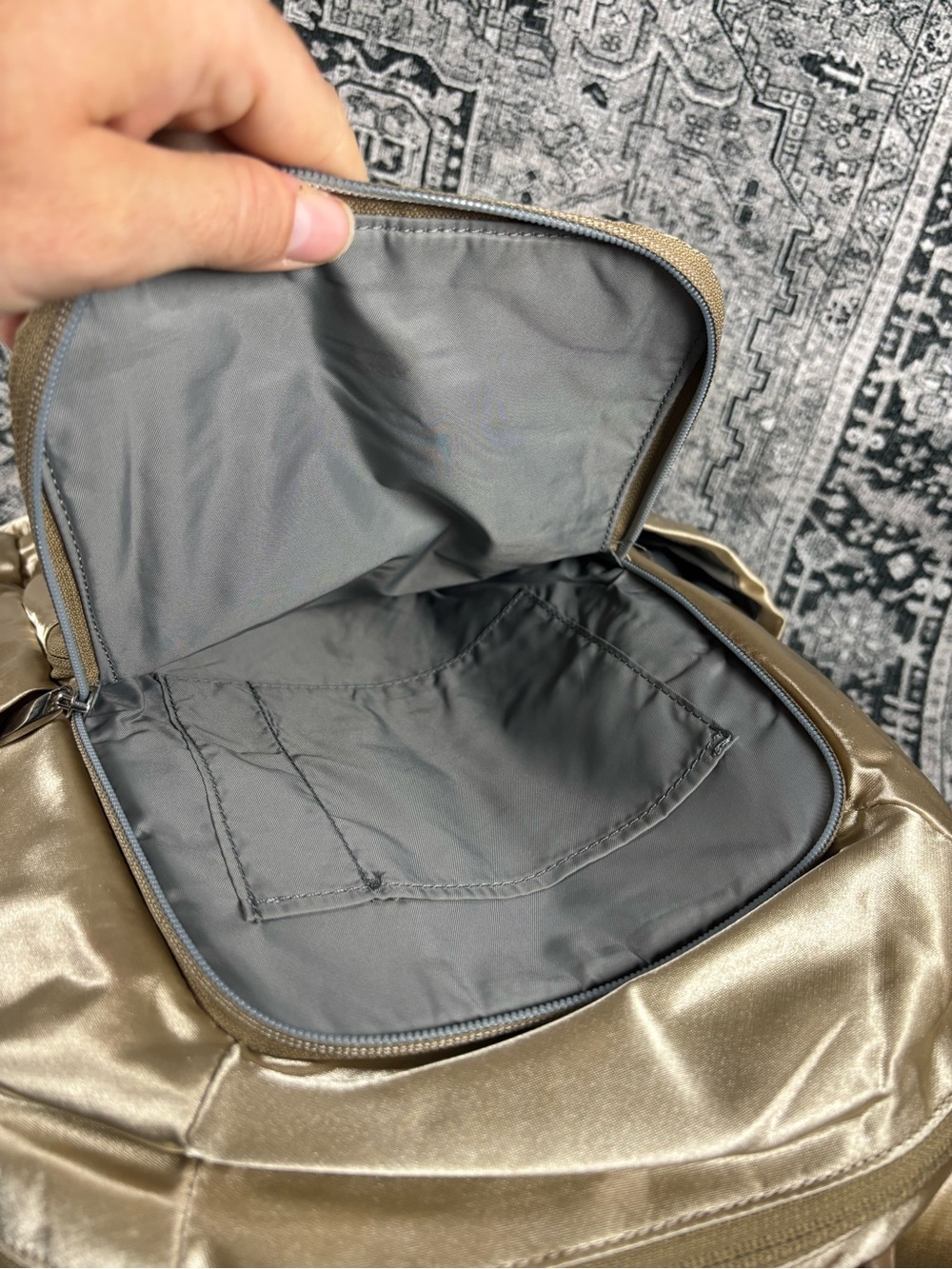 Tumi Courtney Gold Laptop Backpack - Picture 6 of 13